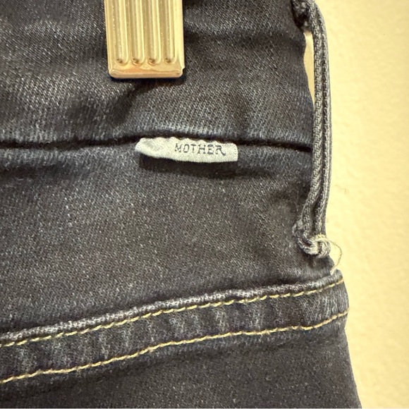 Mother The High Waisted Looker Jeans Coffee Tea or Me Size 29 - Picture 6 of 10